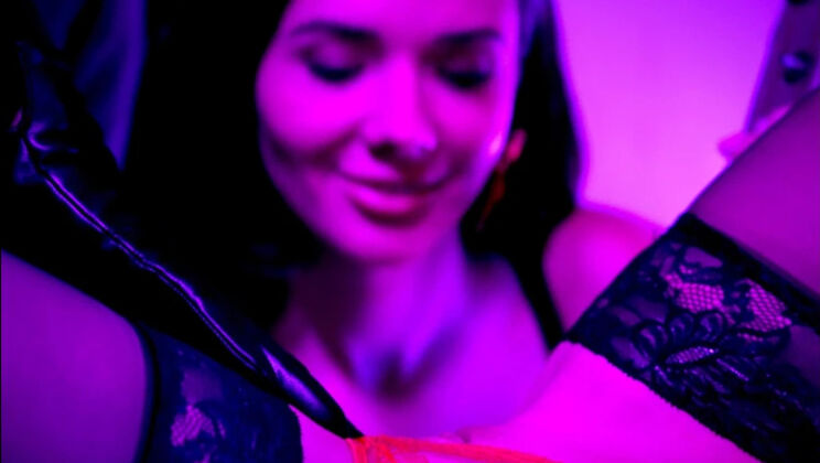 [DorcelClub] – Eve Sweet Teaches Shalina – Hairy Submission in Lingerie